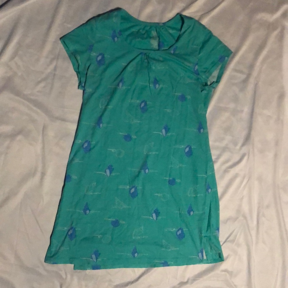 Ocean-themed night gown